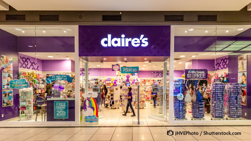 Ames Watson acquires Claire’s North America
